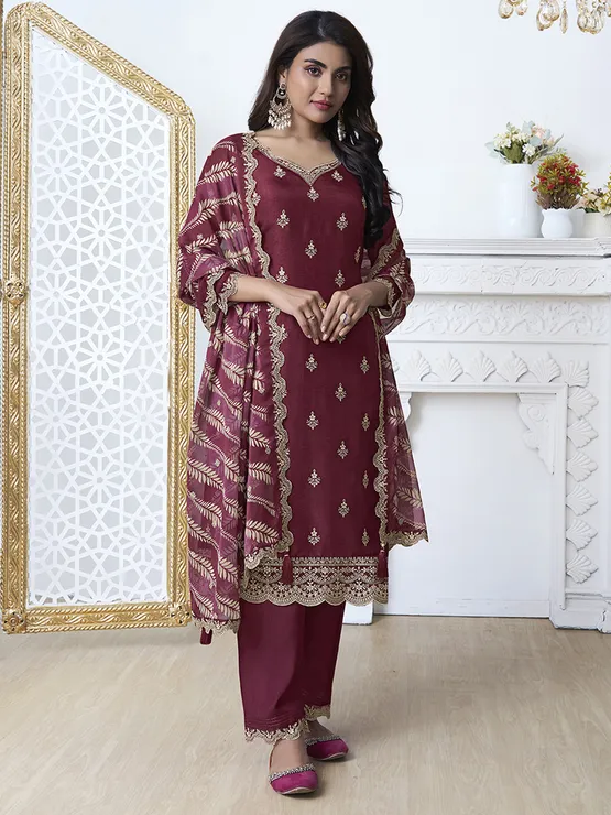 SILK COT W SALWAR-03112195