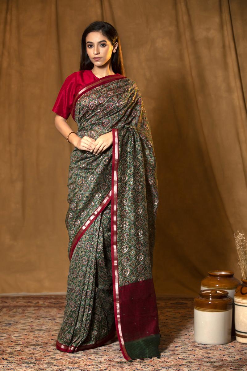 CHANDERI SAREE-10908253