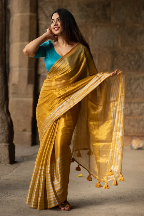 SILK COTTON SAREE-11409234