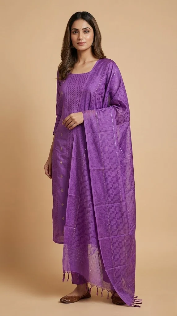 SEMI TUSSAR SALWAR-13308231