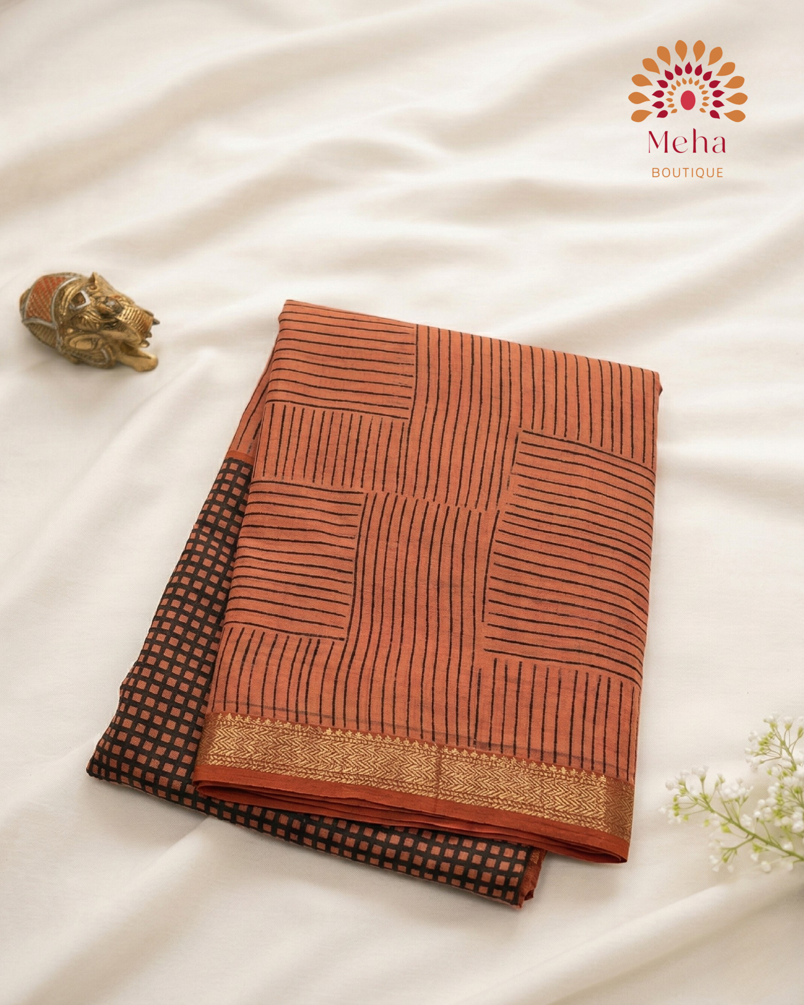 SILK COTTA SAREE-05208255