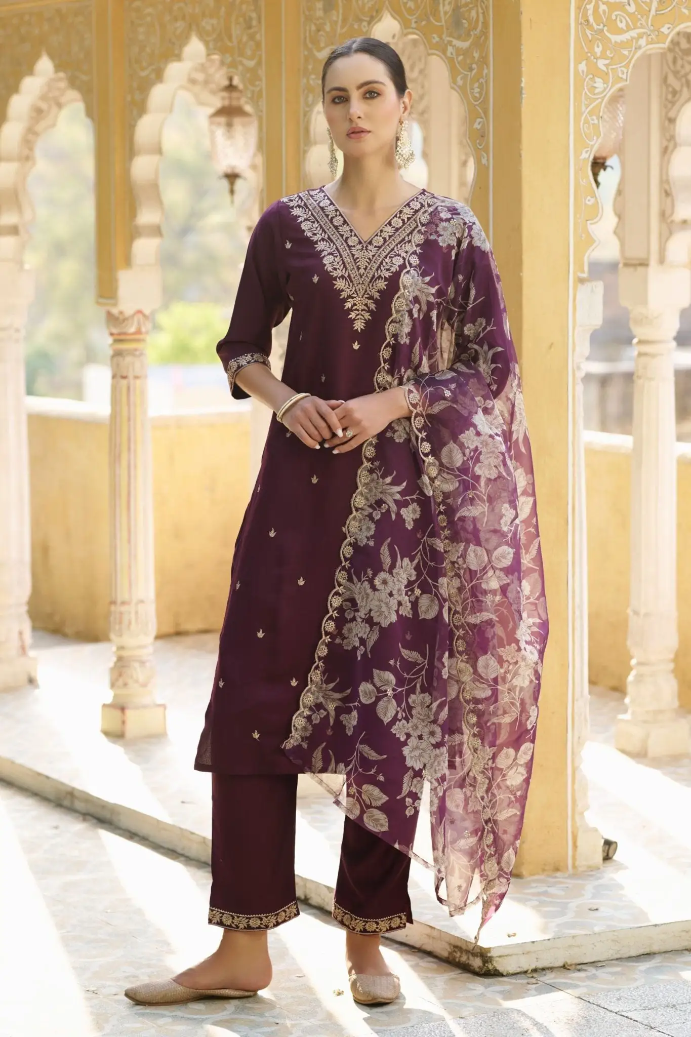 ORGANZA SALWAR-12309252